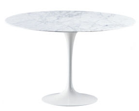 Round marble table 110 cm