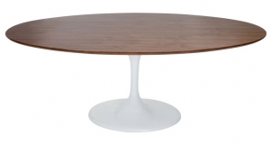Holztisch 199 cm Oval